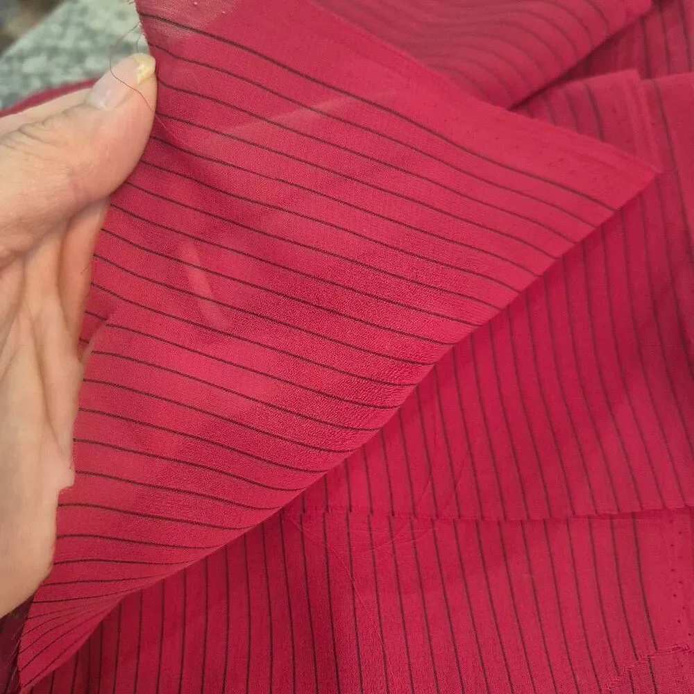 No Brand fabric red